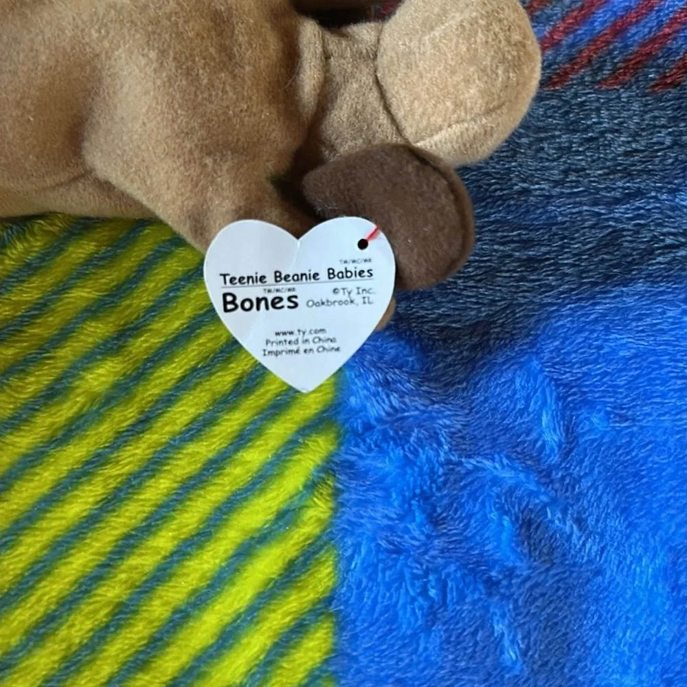 Ty Bones the Dog Teenie Beanie Baby